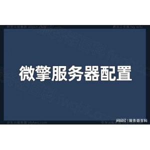 开云·电竞下载微擎效劳器设置请求、操纵体系和使用法式情况阐明